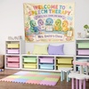 image:imageCustom Speech Therapy Tapestry Personalized SLP Classroom Wall Decor Welcome to Speech Therapy Banner for Speech Therapist Special Education Preschool Elementary Classroom Decorations 26