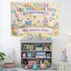 image:imageCustom Speech Therapy Tapestry Personalized SLP Classroom Wall Decor Welcome to Speech Therapy Banner for Speech Therapist Special Education Preschool Elementary Classroom Decorations 23