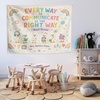 image:imageCustom Speech Therapy Tapestry Personalized SLP Classroom Wall Decor Welcome to Speech Therapy Banner for Speech Therapist Special Education Preschool Elementary Classroom Decorations 22