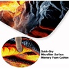 image:imageCustomized Dragon Rug Fire and Ice Beautiful Contrast Dragon Themed Area Rug Animal Washable Throw Rug for Bedroom Living Room Kids Room Entryway NonSlip Bath MatDragon Lovers DRAGON13Dragon14