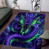 image:imageCustomized Dragon Rug Fire and Ice Beautiful Contrast Dragon Themed Area Rug Animal Washable Throw Rug for Bedroom Living Room Kids Room Entryway NonSlip Bath MatDragon Lovers DRAGON13Dragon13