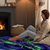 image:imageCustomized Dragon Rug Fire and Ice Beautiful Contrast Dragon Themed Area Rug Animal Washable Throw Rug for Bedroom Living Room Kids Room Entryway NonSlip Bath MatDragon Lovers DRAGON13Dragon13