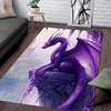 image:imageCustomized Dragon Rug Fire and Ice Beautiful Contrast Dragon Themed Area Rug Animal Washable Throw Rug for Bedroom Living Room Kids Room Entryway NonSlip Bath MatDragon Lovers DRAGON13Dragon05