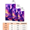 image:imageCustomized Dragon Rug Fire and Ice Beautiful Contrast Dragon Themed Area Rug Animal Washable Throw Rug for Bedroom Living Room Kids Room Entryway NonSlip Bath MatDragon Lovers DRAGON13Dragon07