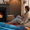 image:imageCustomized Dragon Rug Fire and Ice Beautiful Contrast Dragon Themed Area Rug Animal Washable Throw Rug for Bedroom Living Room Kids Room Entryway NonSlip Bath MatDragon Lovers DRAGON13Dragon01