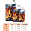 image:imageCustomized Dragon Rug Fire and Ice Beautiful Contrast Dragon Themed Area Rug Animal Washable Throw Rug for Bedroom Living Room Kids Room Entryway NonSlip Bath MatDragon Lovers DRAGON13Dragon14
