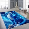 image:imageCustomized Dragon Rug Fire and Ice Beautiful Contrast Dragon Themed Area Rug Animal Washable Throw Rug for Bedroom Living Room Kids Room Entryway NonSlip Bath MatDragon Lovers DRAGON13Dragon19