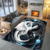 image:imageCustomized Dragon Rug Fire and Ice Beautiful Contrast Dragon Themed Area Rug Animal Washable Throw Rug for Bedroom Living Room Kids Room Entryway NonSlip Bath MatDragon Lovers DRAGON13Dragon08