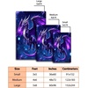 image:imageCustomized Dragon Rug Fire and Ice Beautiful Contrast Dragon Themed Area Rug Animal Washable Throw Rug for Bedroom Living Room Kids Room Entryway NonSlip Bath MatDragon Lovers DRAGON13Dragon20