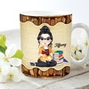 image:imagePersonalized Books Lover Mug 11oz 15 oz Ceramic Coffee Cup Just A Girl Who Loves Reading Books Design Gift for Women Readers Christmas Book LoverBOOKRETRO