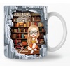image:imagePersonalized Books Lover Mug 11oz 15 oz Ceramic Coffee Cup Just A Girl Who Loves Reading Books Design Gift for Women Readers Christmas Book LoverBook Lover