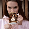 image:imagePersonalized Books Lover Mug 11oz 15 oz Ceramic Coffee Cup Just A Girl Who Loves Reading Books Design Gift for Women Readers Christmas Book LoverBookCartoon