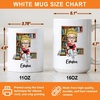 image:imagePersonalized Books Lover Mug 11oz 15 oz Ceramic Coffee Cup Just A Girl Who Loves Reading Books Design Gift for Women Readers Christmas Book LoverFloral Book05