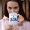 image:imagePersonalized Books Lover Mug 11oz 15 oz Ceramic Coffee Cup Just A Girl Who Loves Reading Books Design Gift for Women Readers Christmas Book LoverFlowersGirl