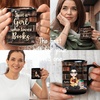 image:imagePersonalized Books Lover Mug 11oz 15 oz Ceramic Coffee Cup Just A Girl Who Loves Reading Books Design Gift for Women Readers Christmas Book LoverJUST A GIRL