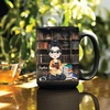 image:imagePersonalized Books Lover Mug 11oz 15 oz Ceramic Coffee Cup Just A Girl Who Loves Reading Books Design Gift for Women Readers Christmas Book LoverJUST A GIRL