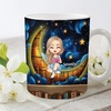 image:imagePersonalized Books Lover Mug 11oz 15 oz Ceramic Coffee Cup Just A Girl Who Loves Reading Books Design Gift for Women Readers Christmas Book LoverMoonGirl