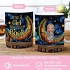 image:imagePersonalized Books Lover Mug 11oz 15 oz Ceramic Coffee Cup Just A Girl Who Loves Reading Books Design Gift for Women Readers Christmas Book LoverMoonGirl