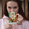 image:imagePersonalized Books Lover Mug 11oz 15 oz Ceramic Coffee Cup Just A Girl Who Loves Reading Books Design Gift for Women Readers Christmas Book LoverRetro Book