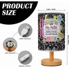 image:imagePersonalized Classrooom Lamp with Name Composition Notebook Fabric Table Lamp with Wood Base Back To School Decor End of The Year Gifts for Teachers Girls Boys Classroom Living Room Im So GladNOTE01