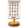 image:imagePersonalized Classrooom Lamp with Name Composition Notebook Fabric Table Lamp with Wood Base Back To School Decor End of The Year Gifts for Teachers Girls Boys Classroom Living Room Im So GladIts Okay