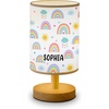 image:imagePersonalized Classrooom Lamp with Name Composition Notebook Fabric Table Lamp with Wood Base Back To School Decor End of The Year Gifts for Teachers Girls Boys Classroom Living Room Im So GladCute