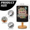 image:imagePersonalized Classrooom Lamp with Name Composition Notebook Fabric Table Lamp with Wood Base Back To School Decor End of The Year Gifts for Teachers Girls Boys Classroom Living Room Im So GladNOTE04