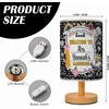 image:imagePersonalized Classrooom Lamp with Name Composition Notebook Fabric Table Lamp with Wood Base Back To School Decor End of The Year Gifts for Teachers Girls Boys Classroom Living Room Im So GladNOTE09