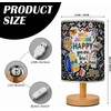 image:imagePersonalized Classrooom Lamp with Name Composition Notebook Fabric Table Lamp with Wood Base Back To School Decor End of The Year Gifts for Teachers Girls Boys Classroom Living Room Im So GladNOTE10