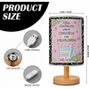 image:imagePersonalized Classrooom Lamp with Name Composition Notebook Fabric Table Lamp with Wood Base Back To School Decor End of The Year Gifts for Teachers Girls Boys Classroom Living Room Im So GladNOTE12