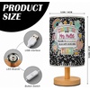 image:imagePersonalized Classrooom Lamp with Name Composition Notebook Fabric Table Lamp with Wood Base Back To School Decor End of The Year Gifts for Teachers Girls Boys Classroom Living Room Im So GladNOTE02