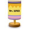 image:imagePersonalized Classrooom Lamp with Name Composition Notebook Fabric Table Lamp with Wood Base Back To School Decor End of The Year Gifts for Teachers Girls Boys Classroom Living Room Im So GladPencil
