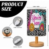 image:imagePersonalized Classrooom Lamp with Name Composition Notebook Fabric Table Lamp with Wood Base Back To School Decor End of The Year Gifts for Teachers Girls Boys Classroom Living Room Im So GladNOTE05