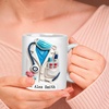 image:imagePersonalized Doctor Mug with Stethoscope Design 3D Effect with 2D Printed Coffee Cup Custom Gift for Doctors amp Medical Students MD Graduation or Doctors Day Gift A0A8
