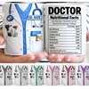 image:imagePersonalized Doctor Mug with Stethoscope Design 3D Effect with 2D Printed Coffee Cup Custom Gift for Doctors amp Medical Students MD Graduation or Doctors Day Gift A0A6