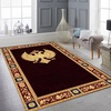 image:imagePersonalized Orthodox Christian Area Rug Custom ThreeBar Cross IC XC Nika Cross Prayer Mat Russian Greek Orthodox Byzantine Eagle NonSlip Rug for Living Room Bedroom Church Decor D2D4