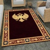image:imagePersonalized Orthodox Christian Area Rug Custom ThreeBar Cross IC XC Nika Cross Prayer Mat Russian Greek Orthodox Byzantine Eagle NonSlip Rug for Living Room Bedroom Church Decor D2D4