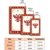 image:imagePersonalized Orthodox Christian Area Rug Custom ThreeBar Cross IC XC Nika Cross Prayer Mat Russian Greek Orthodox Byzantine Eagle NonSlip Rug for Living Room Bedroom Church Decor D2D3