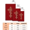 image:imagePersonalized Orthodox Christian Area Rug Custom ThreeBar Cross IC XC Nika Cross Prayer Mat Russian Greek Orthodox Byzantine Eagle NonSlip Rug for Living Room Bedroom Church Decor D2D7