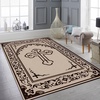 image:imagePersonalized Orthodox Christian Area Rug Custom ThreeBar Cross IC XC Nika Cross Prayer Mat Russian Greek Orthodox Byzantine Eagle NonSlip Rug for Living Room Bedroom Church Decor D2D2