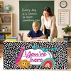 image:imagePersonalized Teacher Desk Skirt Black amp White Composition Notebook Table Skirt First Day of School Desk Curtain Skirts Table Cover for Teachers Back to School Classroom Decor 10N05