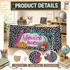 image:imagePersonalized Teacher Desk Skirt Black amp White Composition Notebook Table Skirt First Day of School Desk Curtain Skirts Table Cover for Teachers Back to School Classroom Decor 10N05