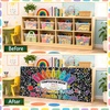 image:imagePersonalized Teacher Desk Skirt Black amp White Composition Notebook Table Skirt First Day of School Desk Curtain Skirts Table Cover for Teachers Back to School Classroom Decor 10N11