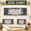 image:imagePersonalized Teacher Desk Skirt Black amp White Composition Notebook Table Skirt First Day of School Desk Curtain Skirts Table Cover for Teachers Back to School Classroom Decor 10N02