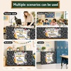 image:imagePersonalized Teacher Desk Skirt Black amp White Composition Notebook Table Skirt First Day of School Desk Curtain Skirts Table Cover for Teachers Back to School Classroom Decor 10N09