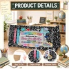 image:imagePersonalized Teacher Desk Skirt Black amp White Composition Notebook Table Skirt First Day of School Desk Curtain Skirts Table Cover for Teachers Back to School Classroom Decor 10N03