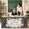 image:imagePersonalized Teacher Desk Skirt Black amp White Composition Notebook Table Skirt First Day of School Desk Curtain Skirts Table Cover for Teachers Back to School Classroom Decor 10N02