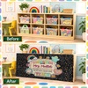 image:imagePersonalized Teacher Desk Skirt Black amp White Composition Notebook Table Skirt First Day of School Desk Curtain Skirts Table Cover for Teachers Back to School Classroom Decor 10N04