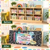 image:imagePersonalized Teacher Desk Skirt Black amp White Composition Notebook Table Skirt First Day of School Desk Curtain Skirts Table Cover for Teachers Back to School Classroom Decor 10N03
