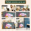 image:imagePersonalized Teacher Desk Skirt Black amp White Composition Notebook Table Skirt First Day of School Desk Curtain Skirts Table Cover for Teachers Back to School Classroom Decor 10N05